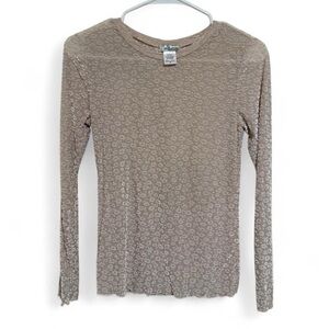 Women's Long Sleeve Floral Top